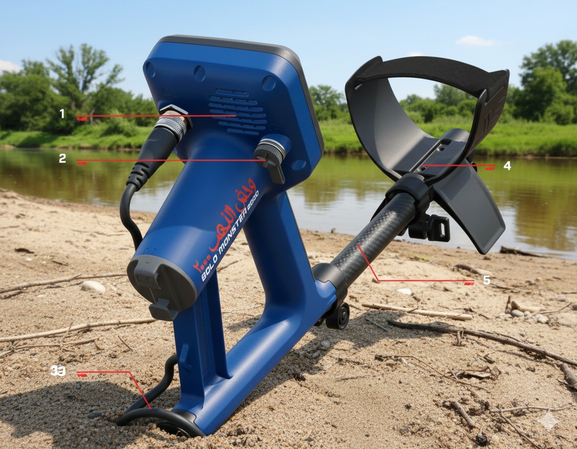 Back Minelab GOLD MONSTER 2000